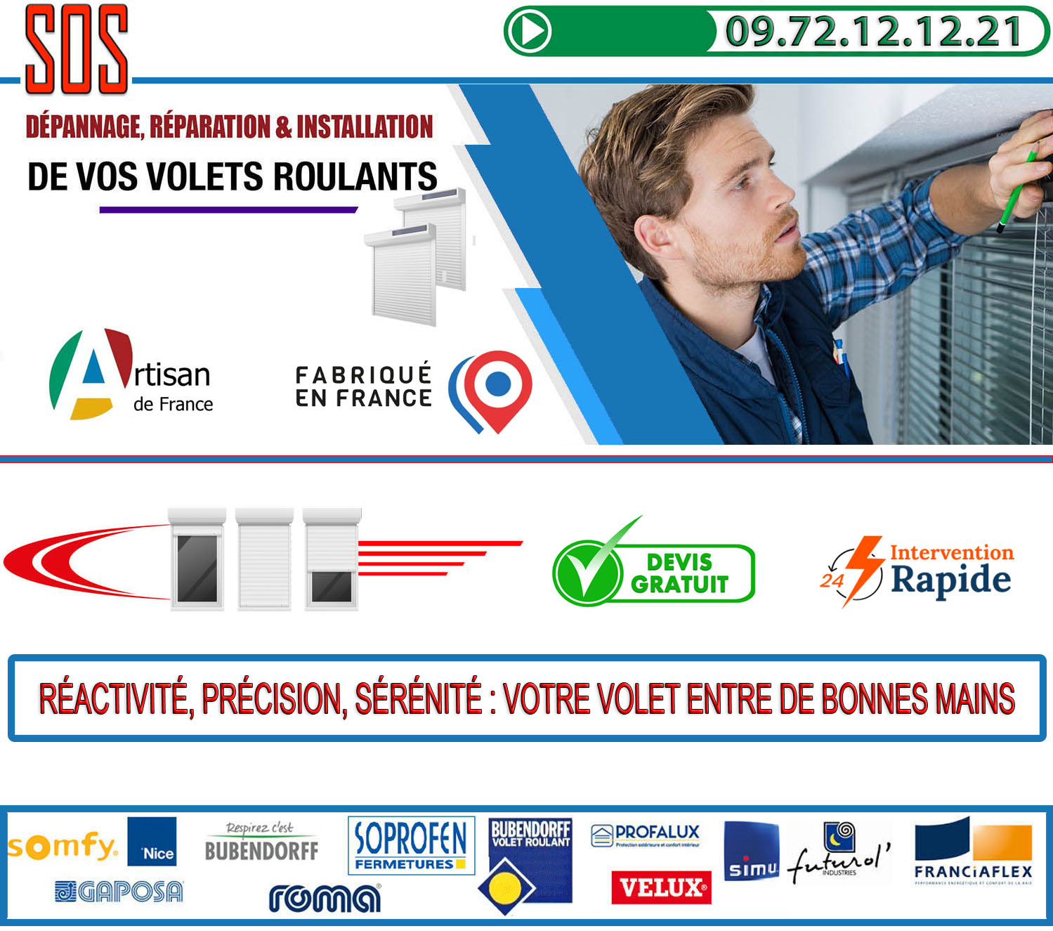 Depannage Volet Roulant Suresnes